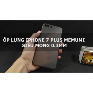 Ốp lưng nhám siêu mỏng 0.3mm Memumi cho iPhone 7 Plus hãng
