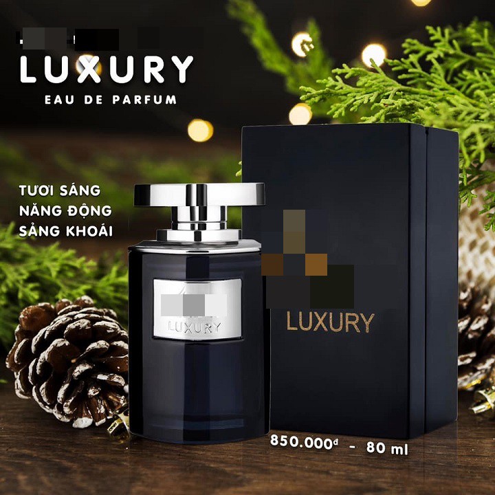 Nước hoa nam LUXURY (80ml) - MẪU MỚI - SANG TRỌNG, NĂNG ĐỘNG, HIỆN ĐẠI