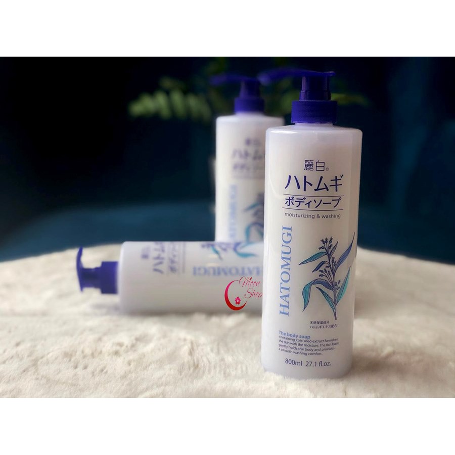 Sữa Tắm Hatomugi Moisturizing & Washing 800ml