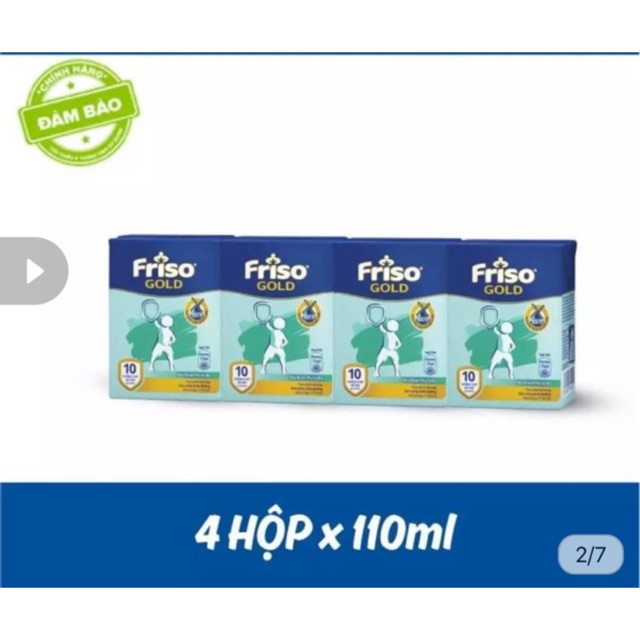 Sữa pha sẵn Friso Gold 110ml