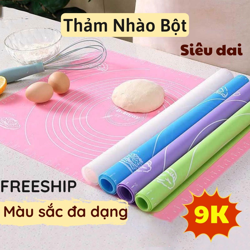 Thảm Nhào Bột, Thảm Chống Dính Nhào Bột Làm Bánh Tại Nhà - KHO GIA DỤNG TRẦN PHÚ