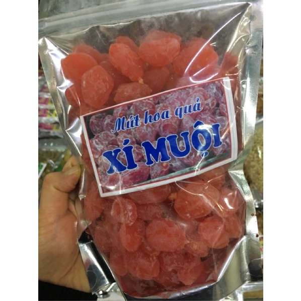 1Kg XÍ MUỘI ĐÀO HỒNG NGỌT NGỌT - Ô MAI ĐÀO