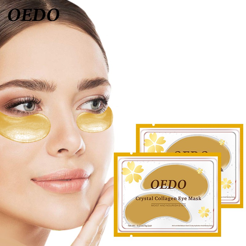 Set 2 mặt nạ mắt OEDO chống lão hóa làm mờ nếp nhăn chất lượng cao