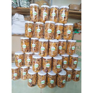 Combo 10 hũ cơm cháy lắc khô gà hũ mini ~170g