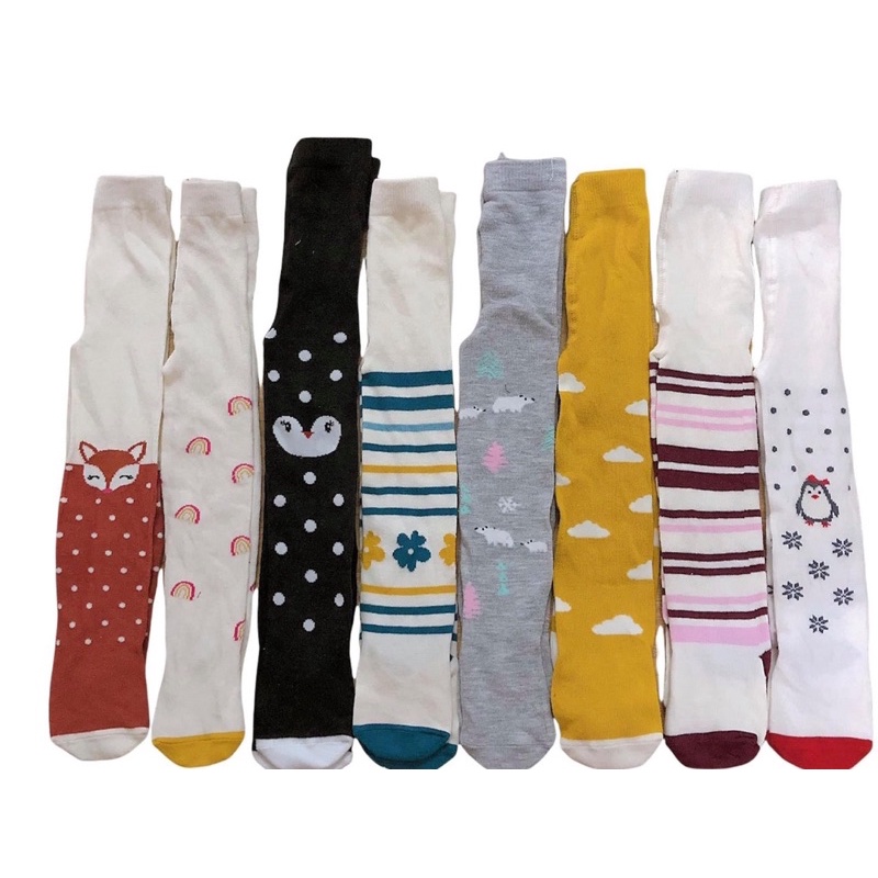 Set 5 quần tất liền bàn cho bé gái hàng xuất dư(6/9m -5y)