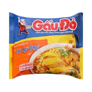 Mì GẤU ĐỎ thùng 30 gói( 63g)