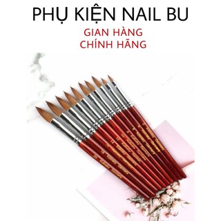 Bút đắp móng lông xịn kolinsky Germany số 14,16