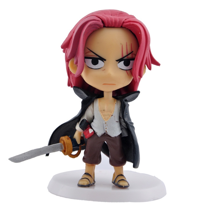 Bộ 6 Mô Hình Nhân Vật Luffy Trong One Piece Thiết Kế Dễ Thương