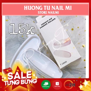 ❤️️free ship❤️️khay đựng bột nhúng móng chuyên nghiệp làm nail