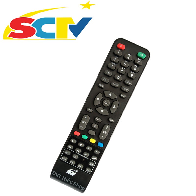 Remote  điều khiển Hộp SCTV- Đức Hiếu Shop