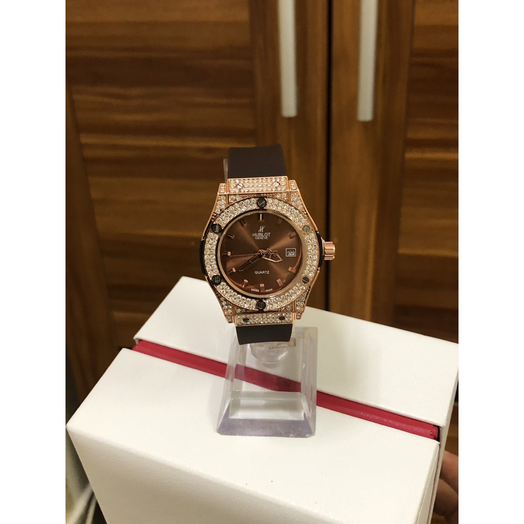 Đồng hồ nữ HubL0T - Brown 32mm | BigBuy360 - bigbuy360.vn
