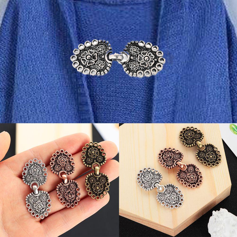 Kẹp Cố Định Cardigan Phong Cách Retro Hợp Thời Trang