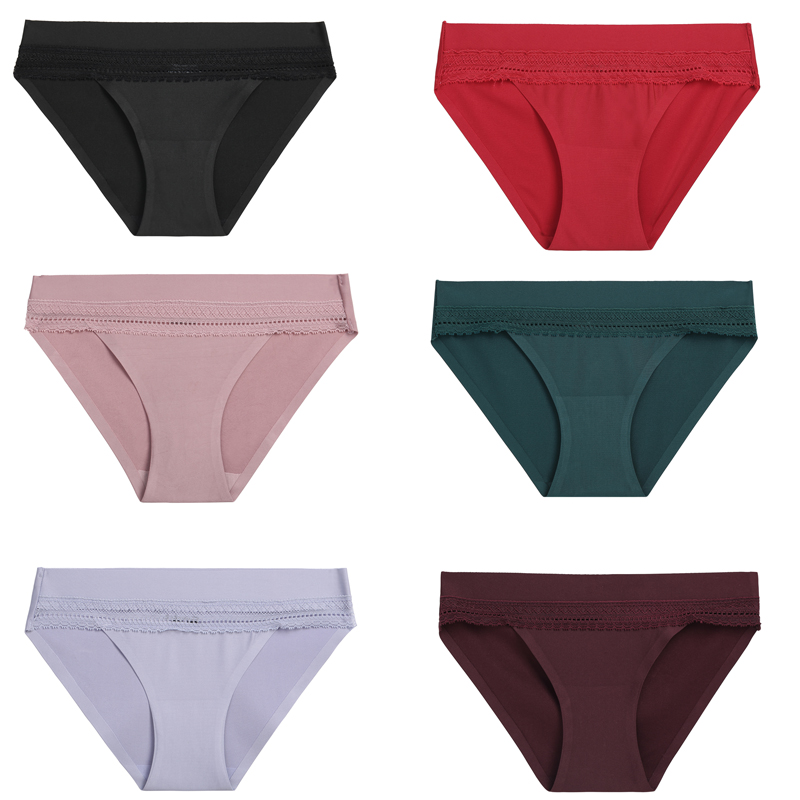 Quần lót nữ CuteByte phối ren thời trang 2021