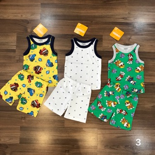 Combo 3 Bộ ba lỗ bé trai