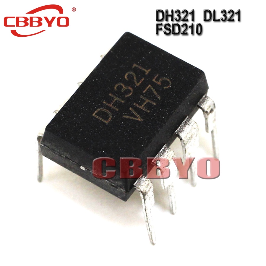 10 Chiếc DH321 DIP-8 FSDH321 DIP8 DIP DL321 FSDL321 FSD210 DIP-7 Thương Hiệu Mới