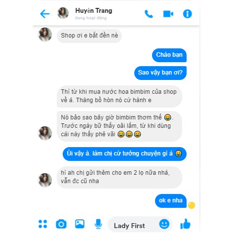 Nước Hoa Vùng Kín Lady First 🦋AMILA🦋Nước Hoa bimbim Thơm Lâu Ngọt Ngào Khử Mùi Hôi Bảo Vệ Cô Bé - Nước Hoa Cô Bé An Toàn