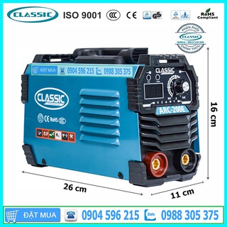 Máy hàn classic arc-200e - máy hàn mini gia đình chính hãng