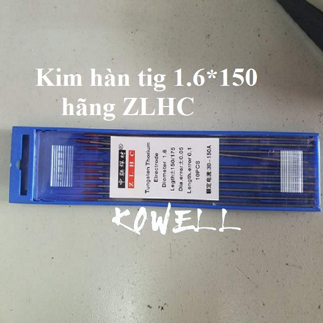 1 cây Kim hàn tig inox , nhôm 1.6-2.0-2.4-3.2