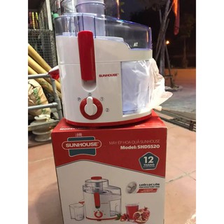 MÁY ÉP HOA QUẢ SUNHOUSE 5520 - Có ảnh thật, HÀNG CHÍNH HÃNG