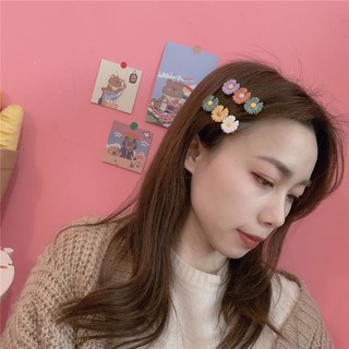 Charm hoa cúc cánh khuyết làm kẹp tóc