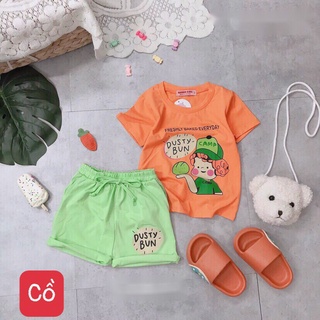 [SIZE ĐẠI+ CỒ] SÉT BỘ THUN BÉ GÁI TÓC XÙ