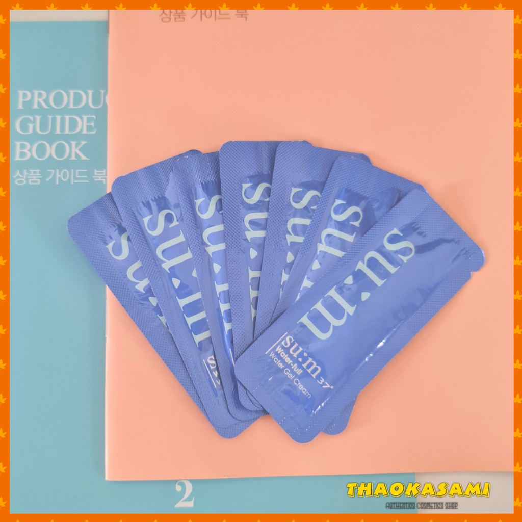 Gói kem sum xanh  cấp ẩm se khít lỗ chân lông 1ml -Water-full Moisturizing Cream