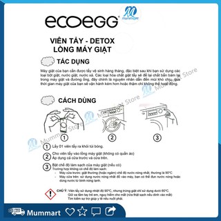 Viên tẩy lồng giặt Ecoegg, Viên vệ sinh lồng giặt Ecoegg từ Anh