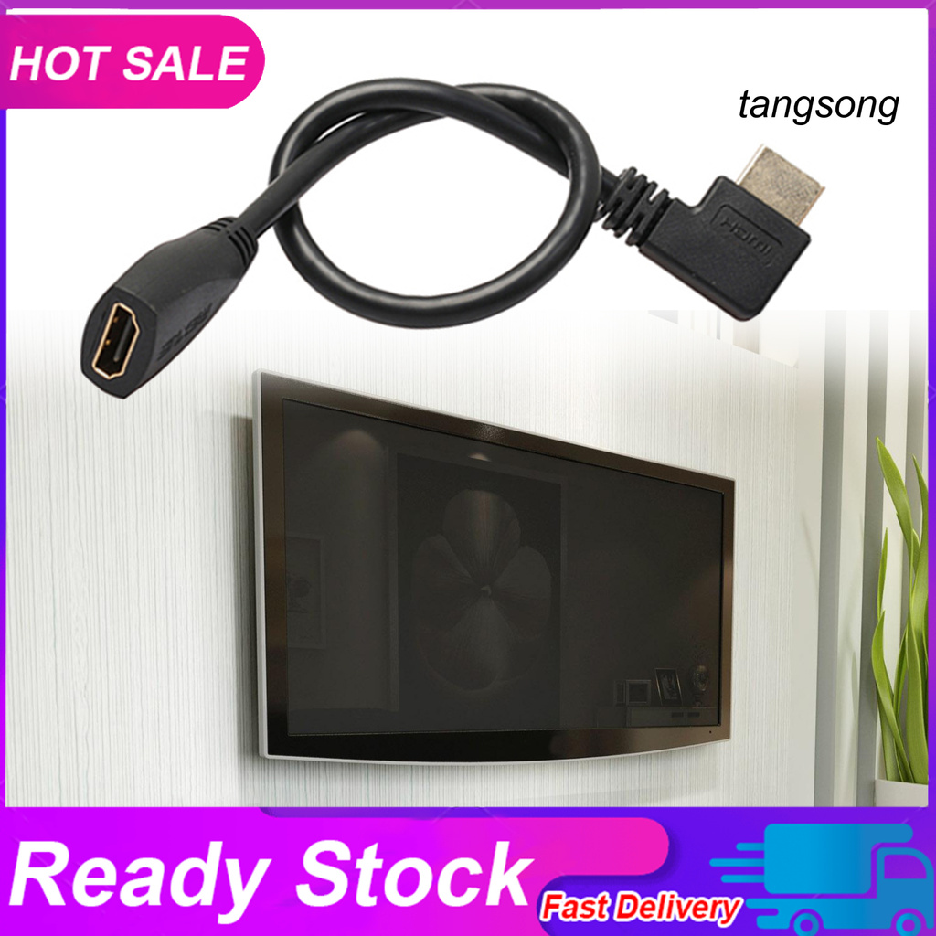 Cáp Chuyển Đổi Ts-90 Độ Sang Hdmi-Compatible Male Sang Hdmi-Compatible Female