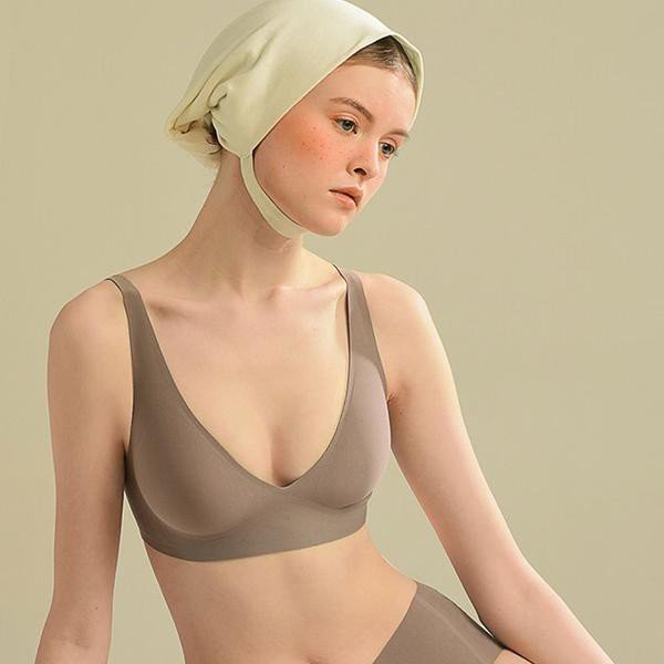 Áo Lót Nữ Cao Cấp, Áo Ngực Su Trơn Không Gọng, Mút Mỏng , Hàng Xuất Nhật Siêu Mềm Mịn - Áo Lót Su Nước