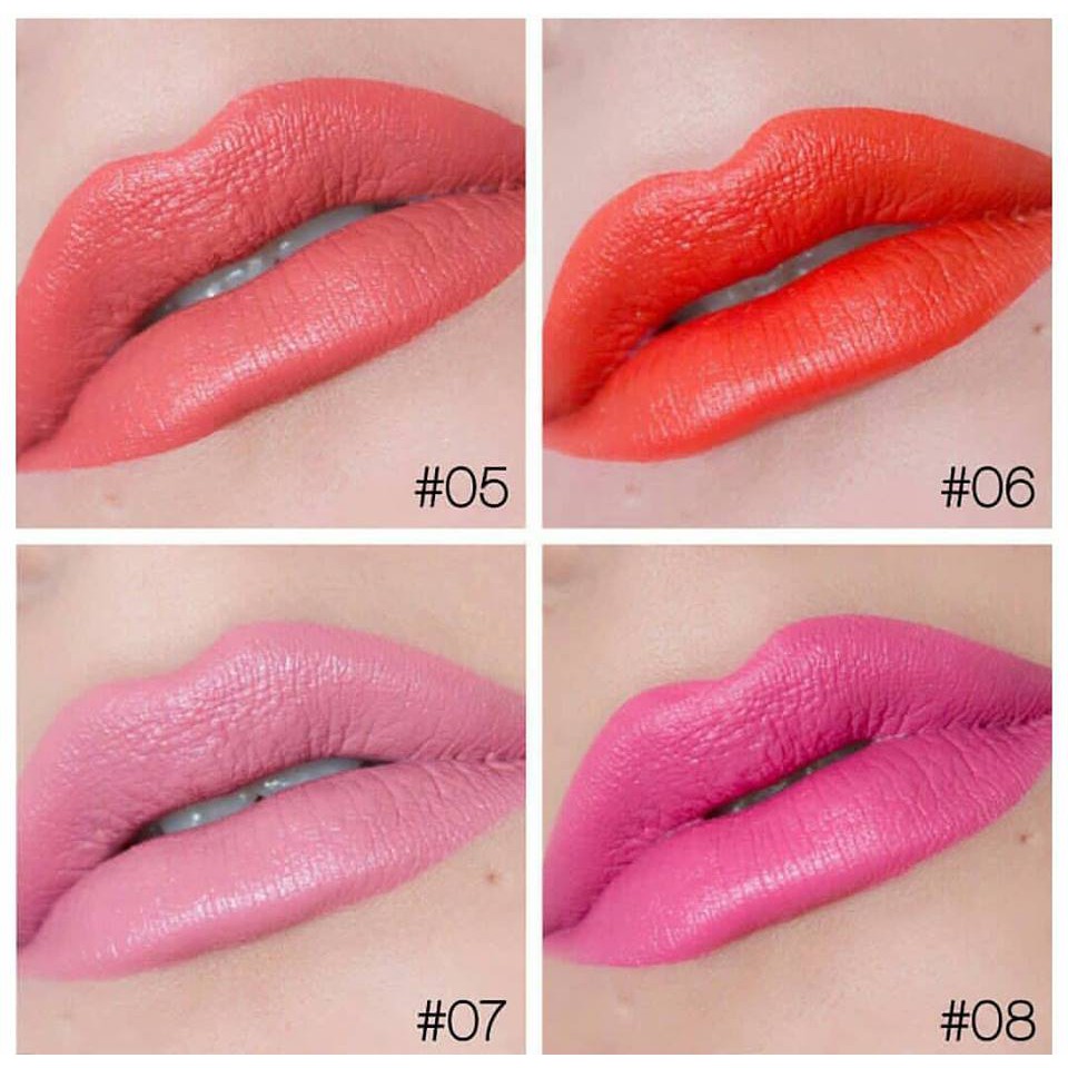 Son Lì Lâu Phai Golden Rose Velvet Matte No 5 No 06 No 07 No 08 Chính Hãng