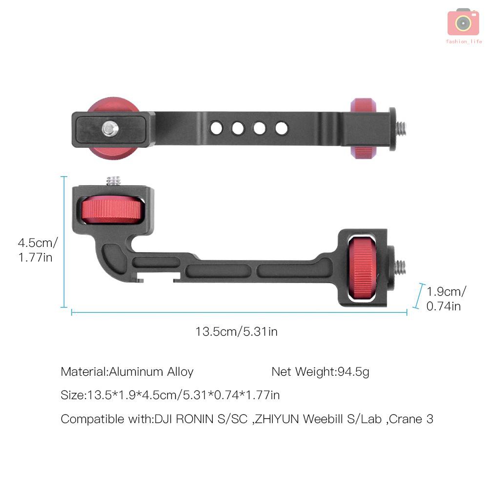 Giá Đỡ Ổn Định Ốc Vít 1 / 4 Inch Gắn Micro Màn Hình Led Dji Ronin S / Sc Zhiyun Weeill S / Crane 3 | BigBuy360 - bigbuy360.vn