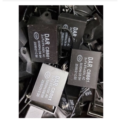 Tụ quạt  dùng thay thế cho quạt đứng và treo tường 1uF- 1,5uF-  2uF- 2,5uF- 3uF- 3,5uF- 4uF- 6uF- 8uF- 10uF- 12uF-