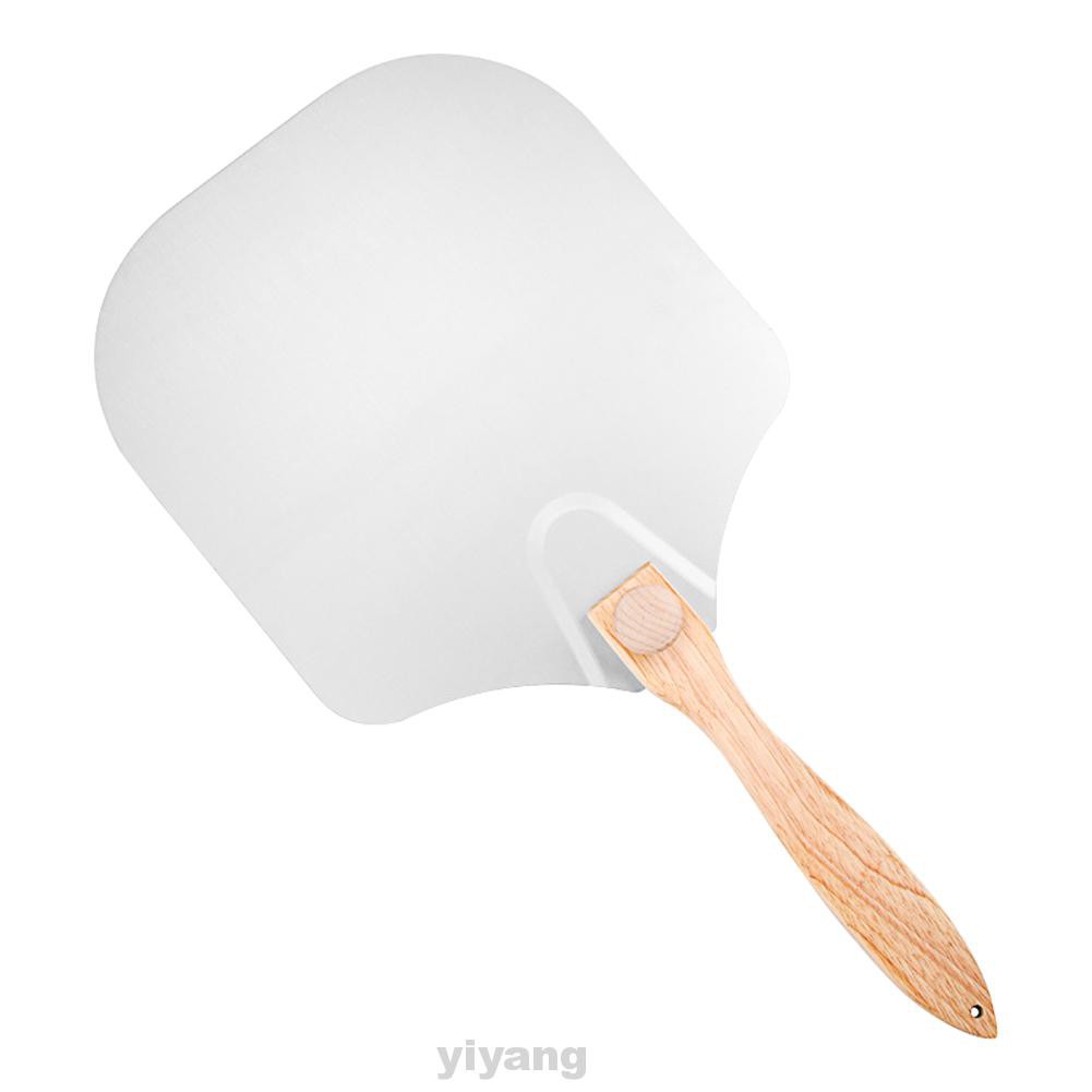 Folding Kitchen Household Oven Cake Bread Wood Handle Non Stick Pizza Peel