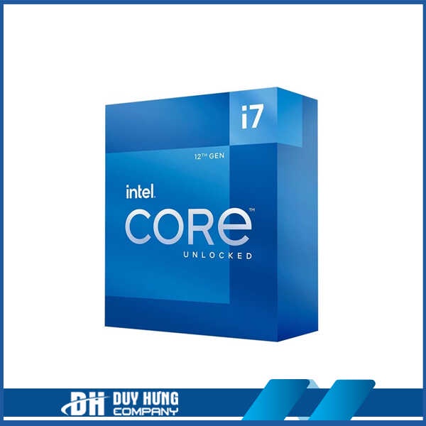 CPU Intel I7 12700K Box Nhập Khẩu