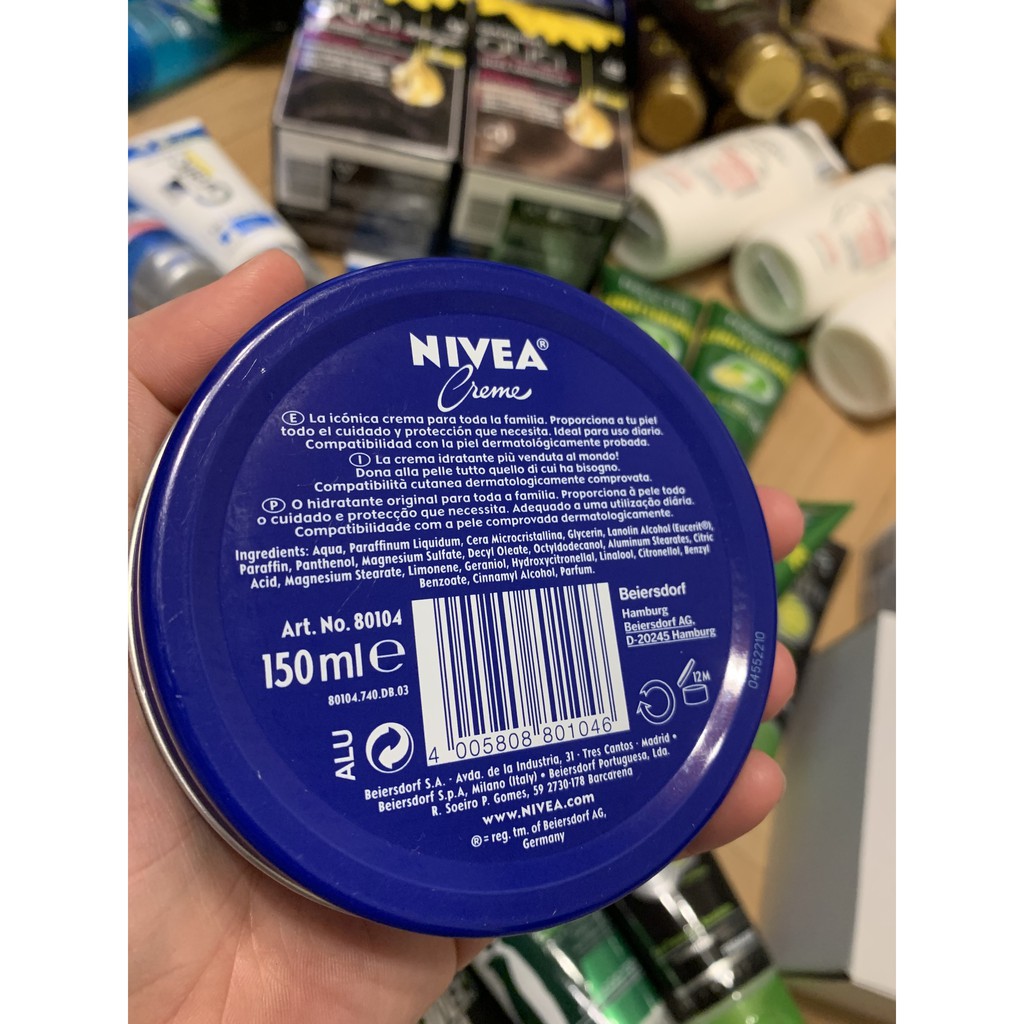 Kem dưỡng da - kem dưỡng ẩm chuyên sâu- giảm khô nẻ- Nivea nội địa Đức -Dưỡng trắng, mềm mượt da