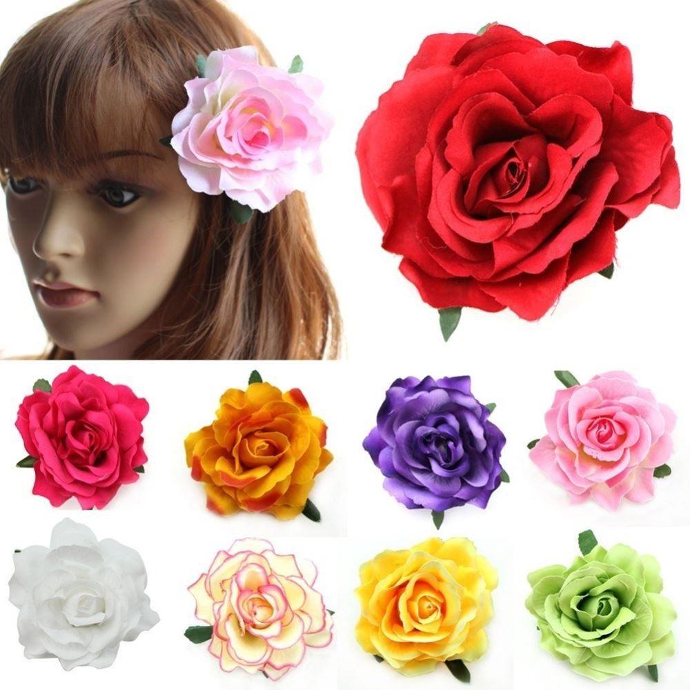 Kẹp Tóc Cô Dâu Đính Hoa Nở WMES15H 1 Cái