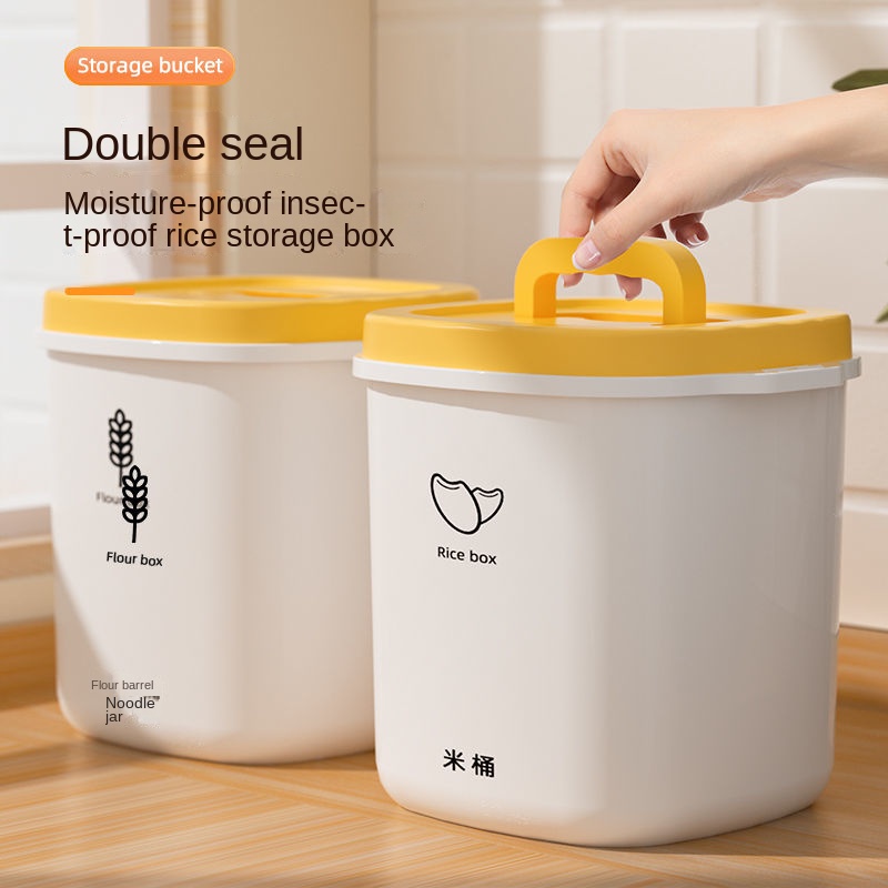 Hộp Đựng Gạo 5 / 10kg Chống Ẩm Mốc Côn Trùng Tiện Dụng Cho Nhà Bếp
