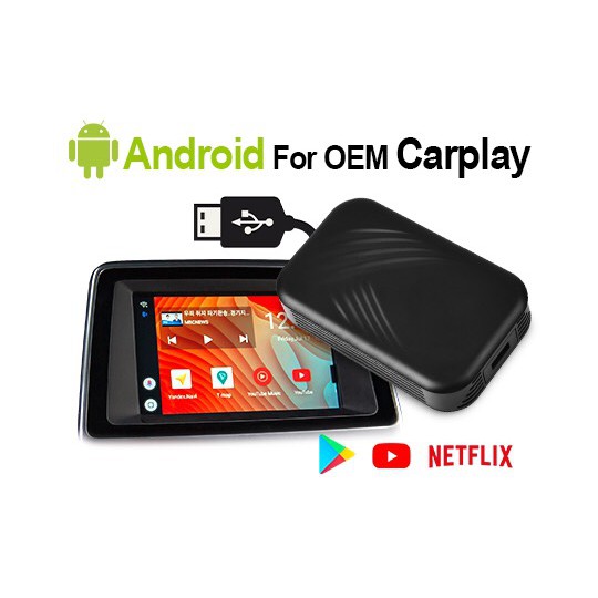Carplay Box Ai - Thiết Bị Chuyển Màn Android Cho Mọi ô tô 2020 Có Kết Nối Carplay.