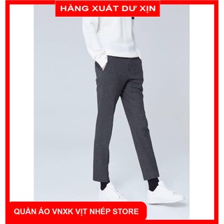 Quần âu nam cl.ri.de.n xuất hàn dư xịn | quần vải nam cao cấp xuất dư