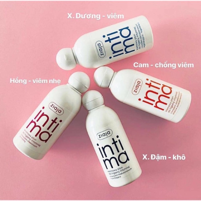 Dung dịch vệ sinh phụ nữ INTIMA / intima cam kết chính hãng, an toàn