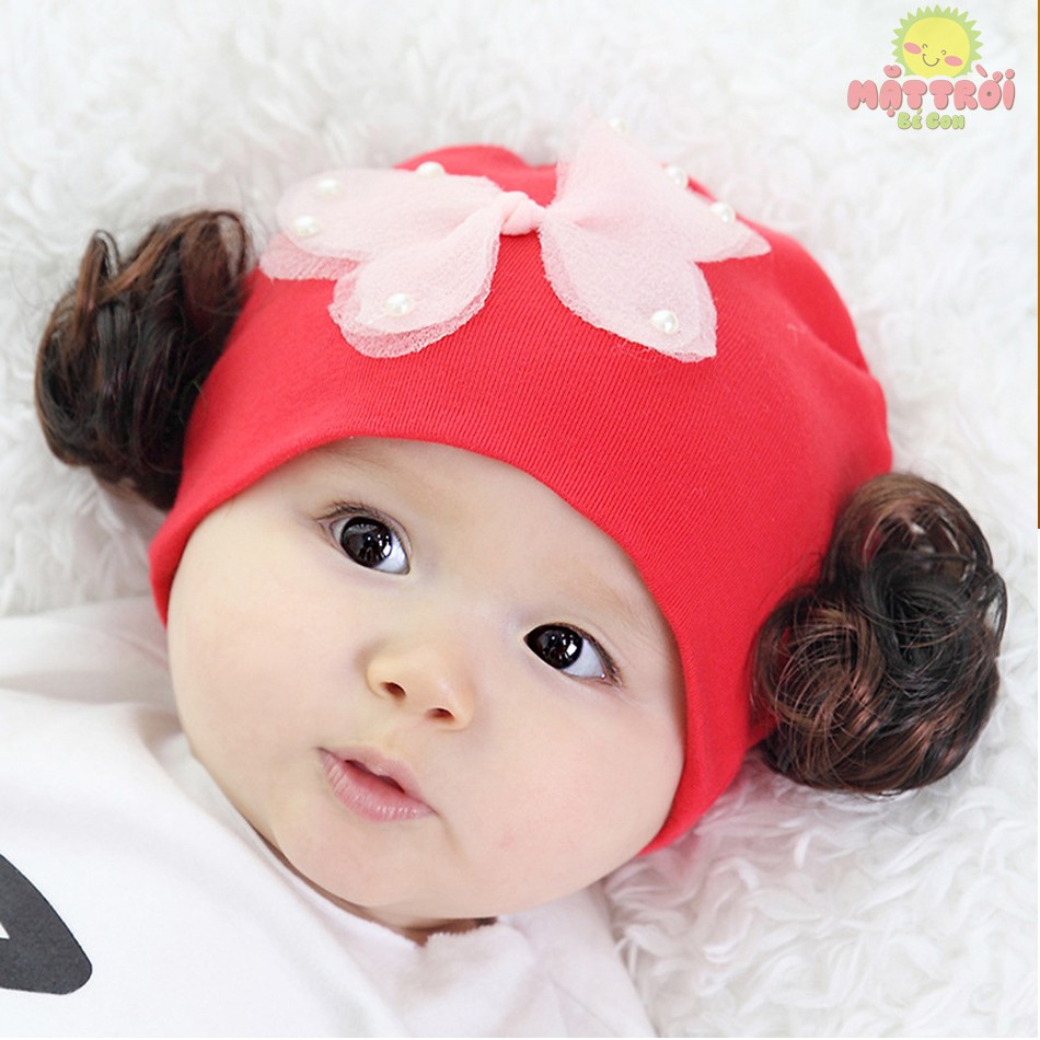 nón len sơ sinh 0-12m