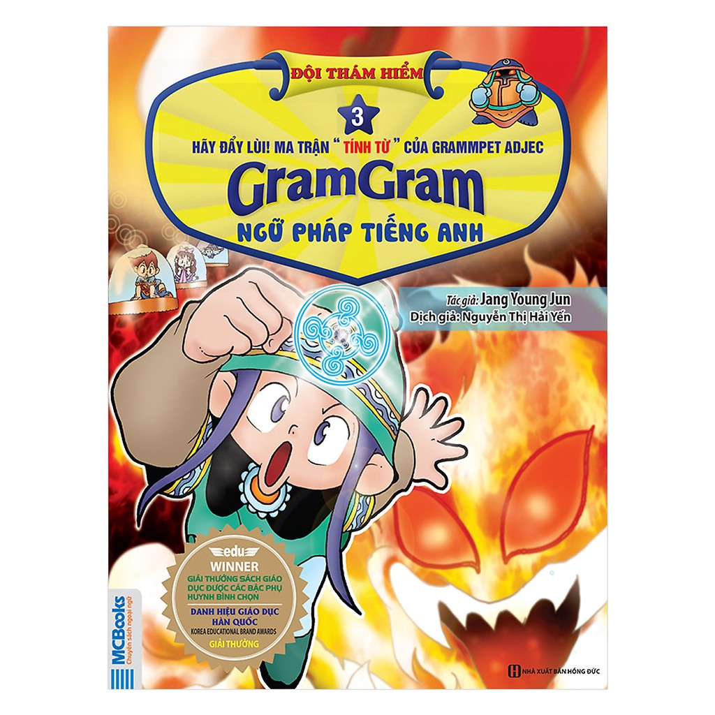 Truyện Gram Gram - Đội Thám Hiểm Ngữ Pháp Tiếng Anh Tập 3 - Tính Từ