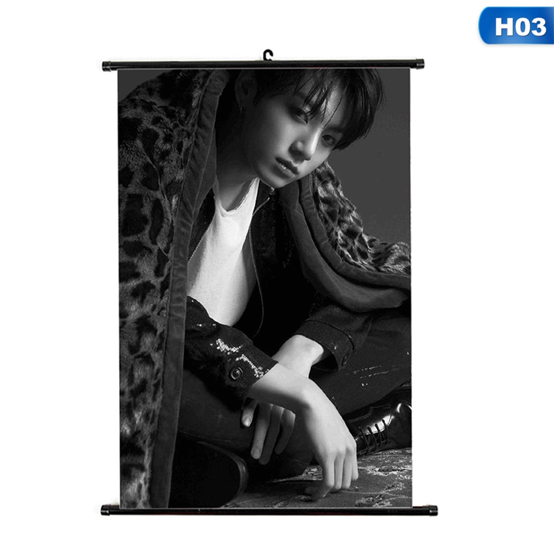 Poster Treo Tường Hình Nhóm Nhạc Bts Độc Đáo