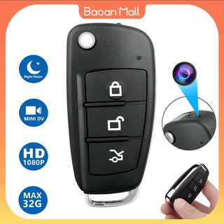 Camera hành trình Fullhd 2.0Mp móc khóa xe hơi ghi âm không dây quay phim  mini siêu nhỏ Bảo An Mall S820