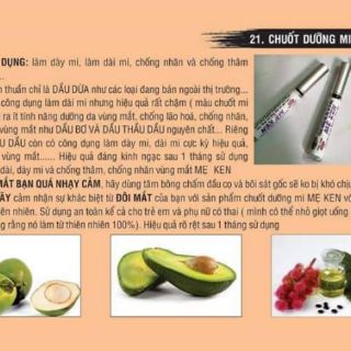 Chuốt dưỡng dài mi Mẹ Ken