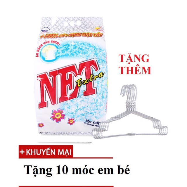 Bột giặt Net Extra 6kg Tặng