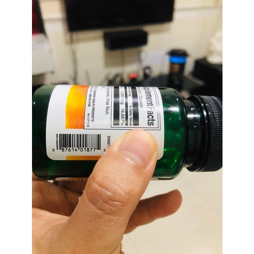 Viên uống giảm rụng tóc mọc tóc Swanson Biotin 500mcg 100 Viên