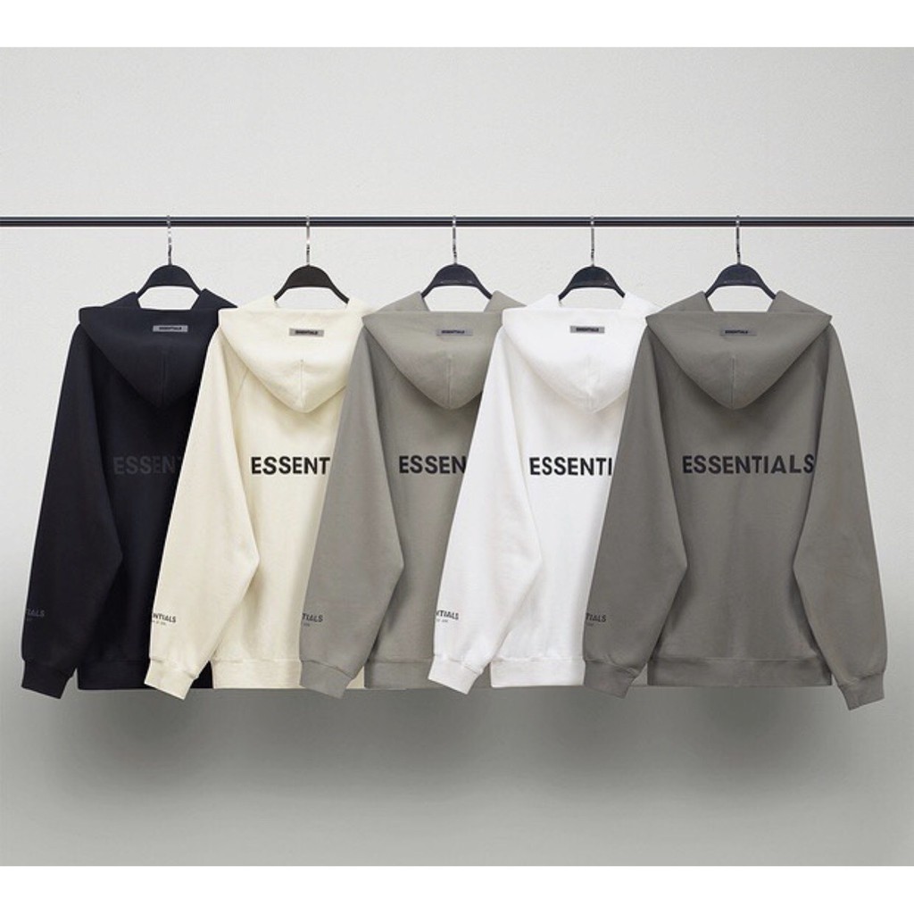 Áo KHOÁC Hoodie ESSENTIALS Ulzzang Unisex 1hitshop (có T.AG nón) | BigBuy360 - bigbuy360.vn