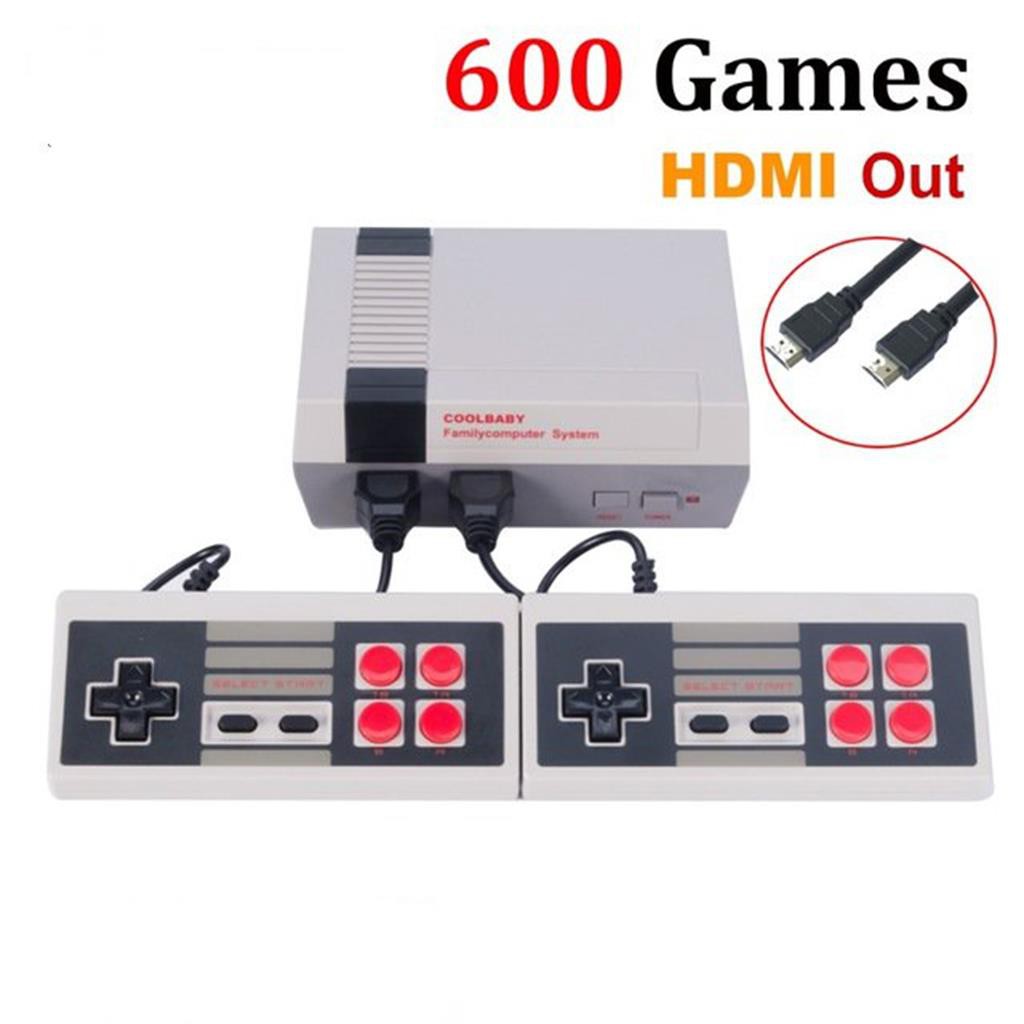 (SIÊU GIẢM GIÁ) Máy chơi game 4 nút cổng HDMI siêu nét tích hợp 500/621 game Coolbayby -DC3430