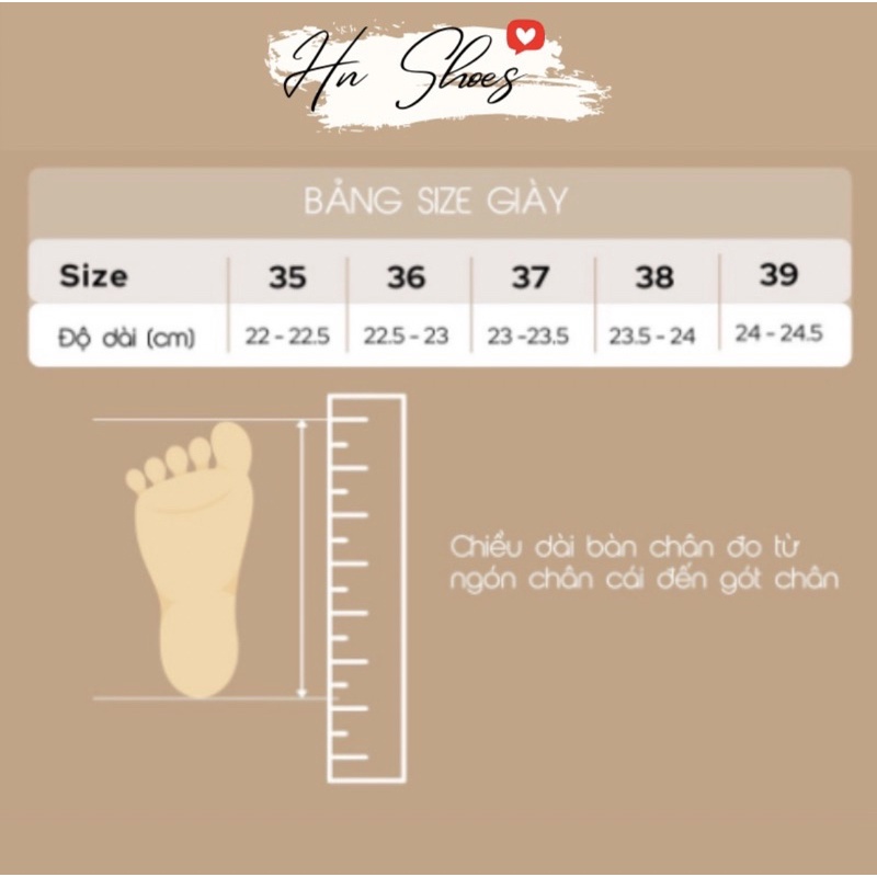 Gìay Cao Gót Quai Bèo HN SHOES Đế Trong 5P Đính Ngọc Thắt Nơ Nhẹ Nhàng Tinh Tế N23